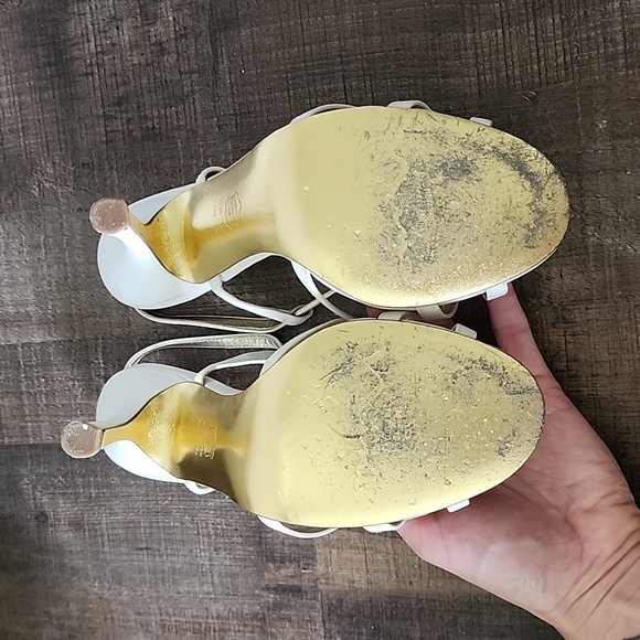 White gem nina strappy heels - Picture 3 of 3